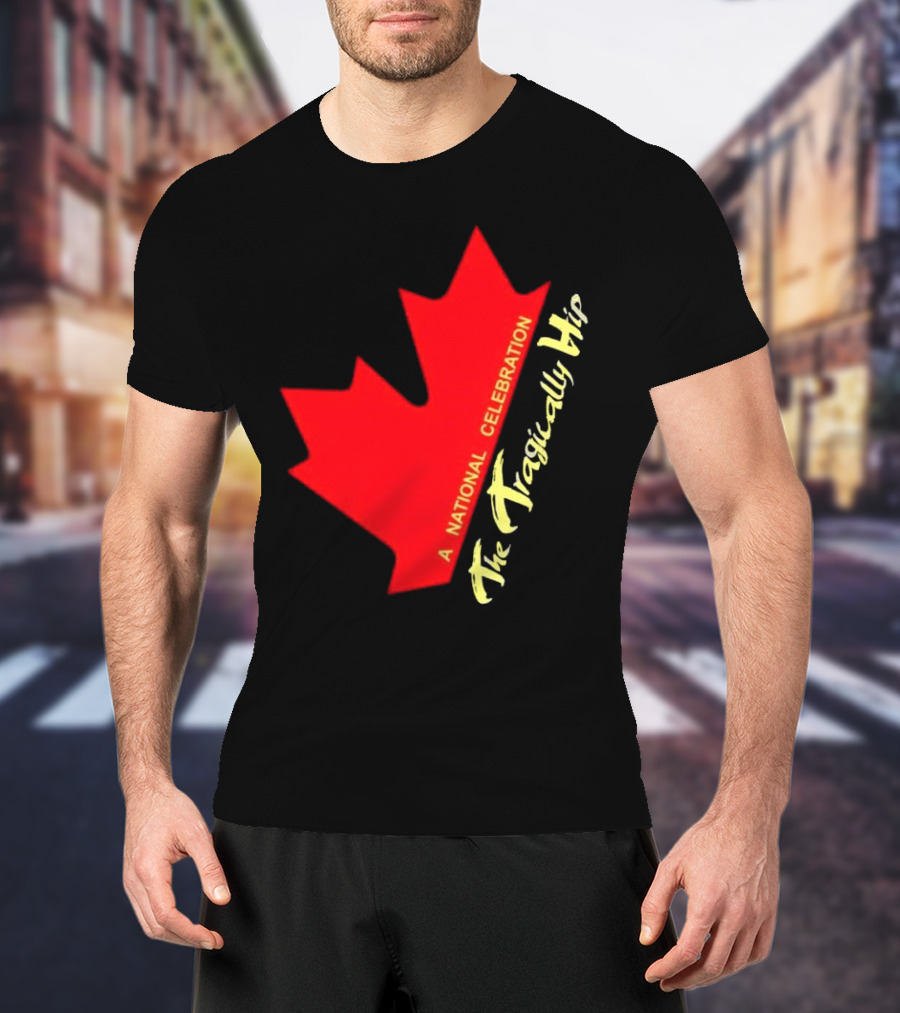 Canada The Tragically Hip A National Celebration Maple Leaf T-Shirt