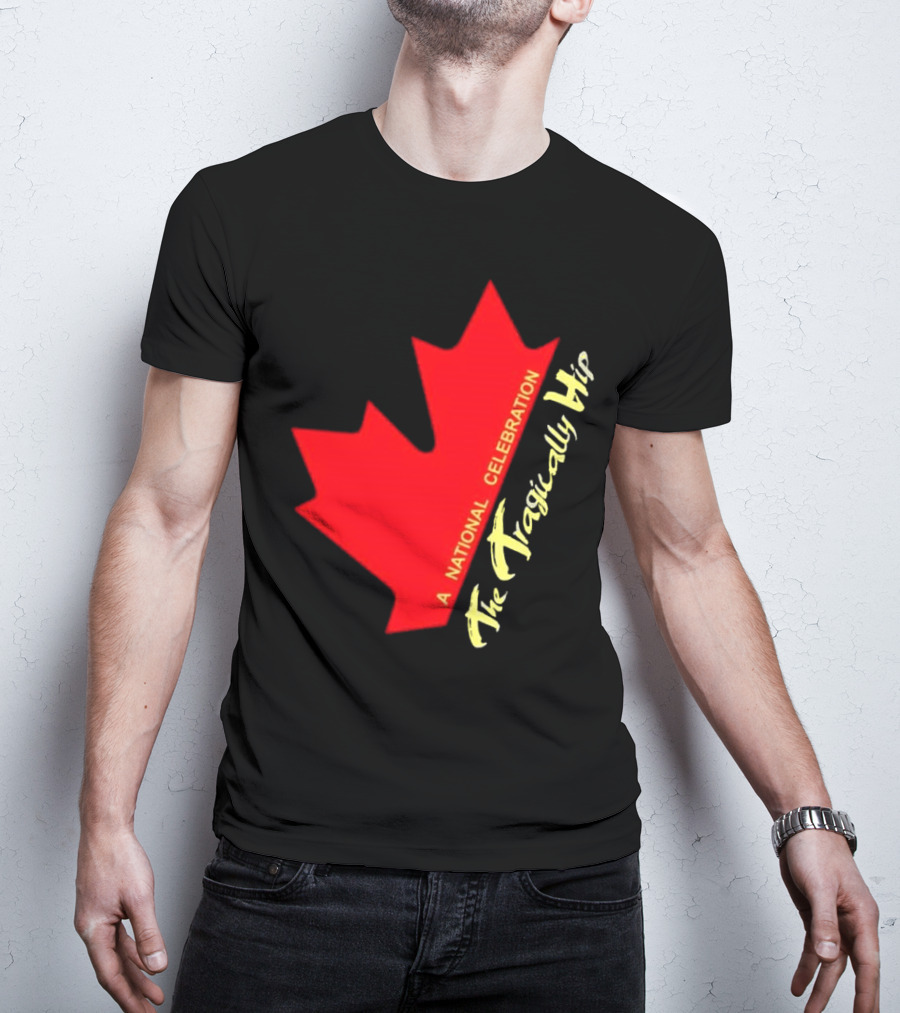Canada The Tragically Hip A National Celebration Maple Leaf T-Shirt