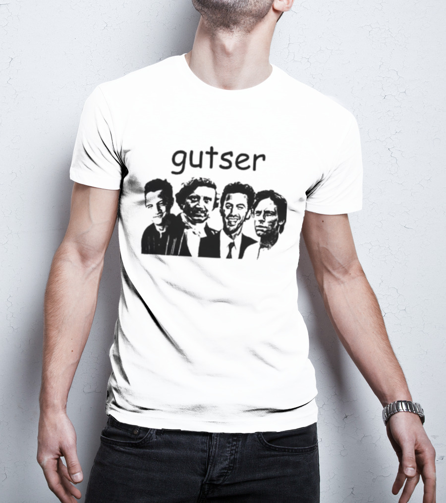Guster Band Bootleg Gutser Seinfeld Faces T-Shirt