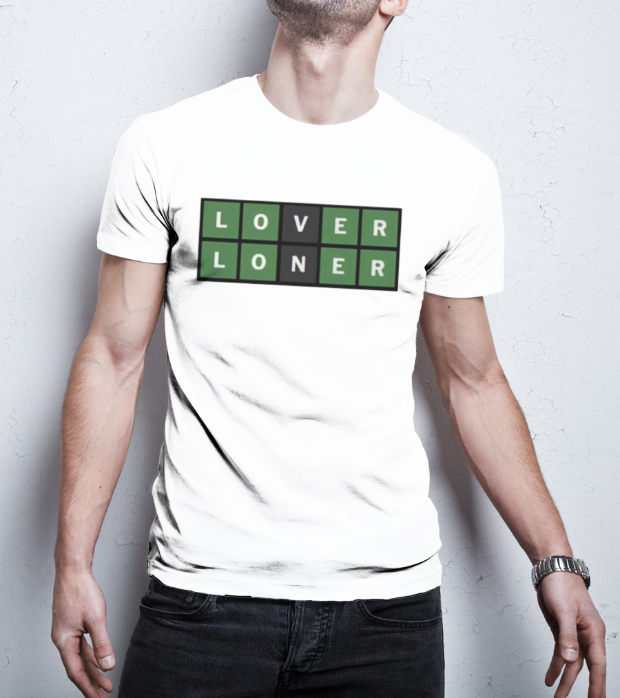 Lover Loner Grid Blocks T-Shirt