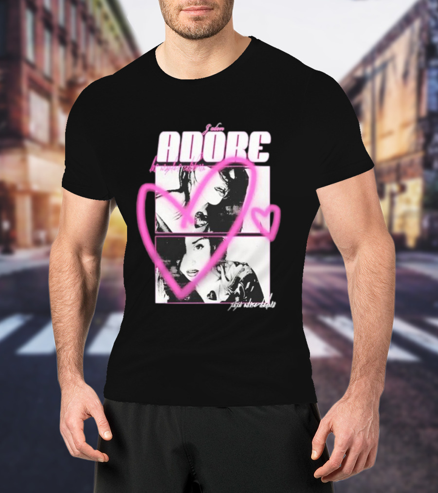 Adore Delano Heart Photo Collage Xoxo Love T-Shirt