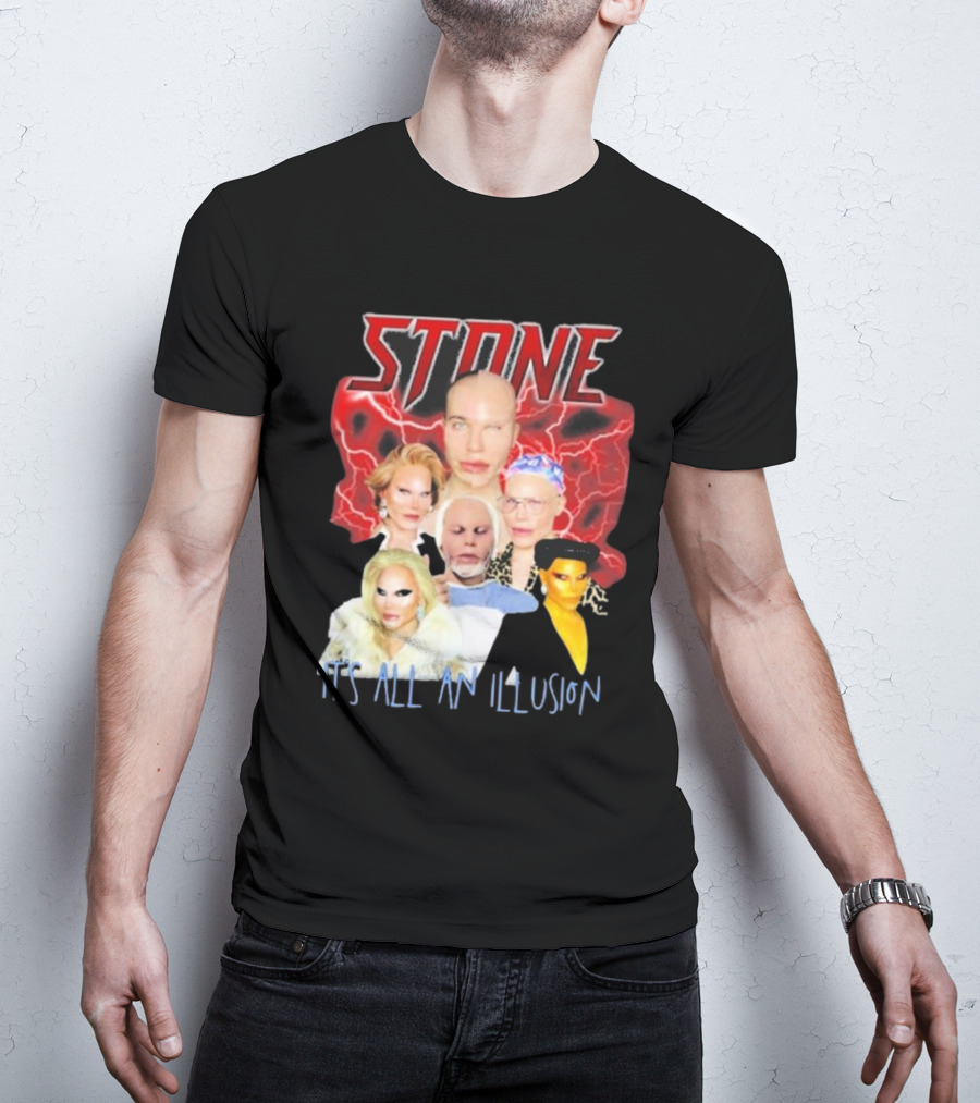 Stone Surgery Alexis Stone It's All An Illusion T-Shirt