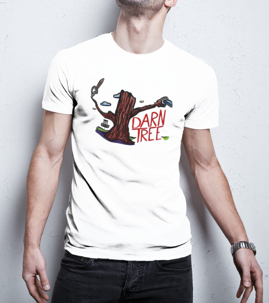 Big Cat Banging Chains Darn Tree T-Shirt