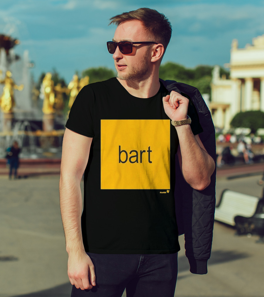 Bart Slayer Brat Yellow Square T-Shirt