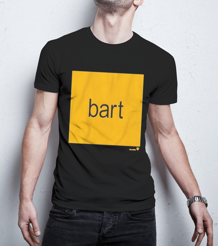 Bart Slayer Brat Yellow Square T-Shirt