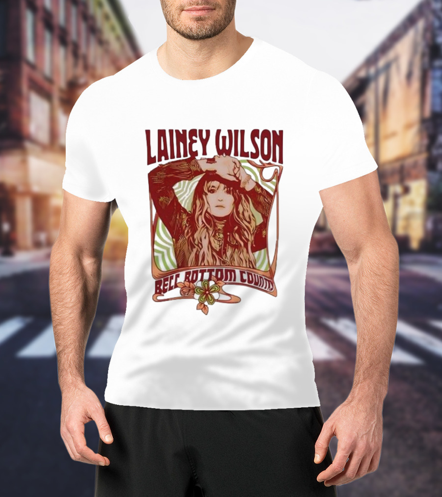 LAINEY WILSON PEACE BELL BOTTOM COUNTRY T-Shirt