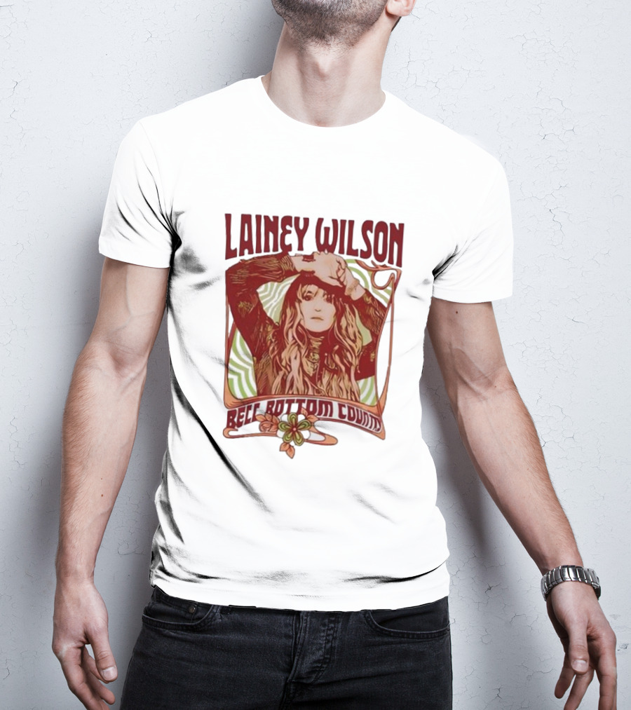 LAINEY WILSON PEACE BELL BOTTOM COUNTRY T-Shirt