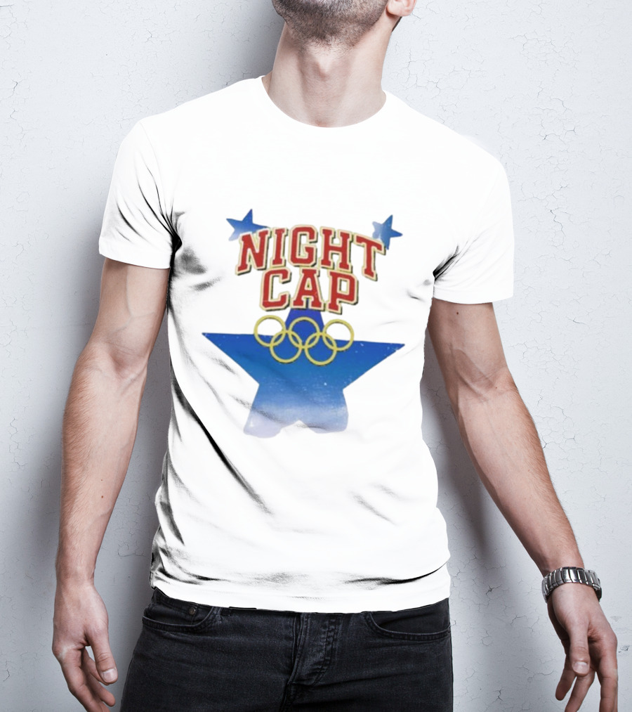 Nightcap Star With Olympic Rings T-Shirt