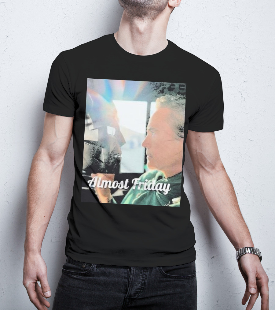 Almost Friday Downey Marvel Mask Face Off T-Shirt