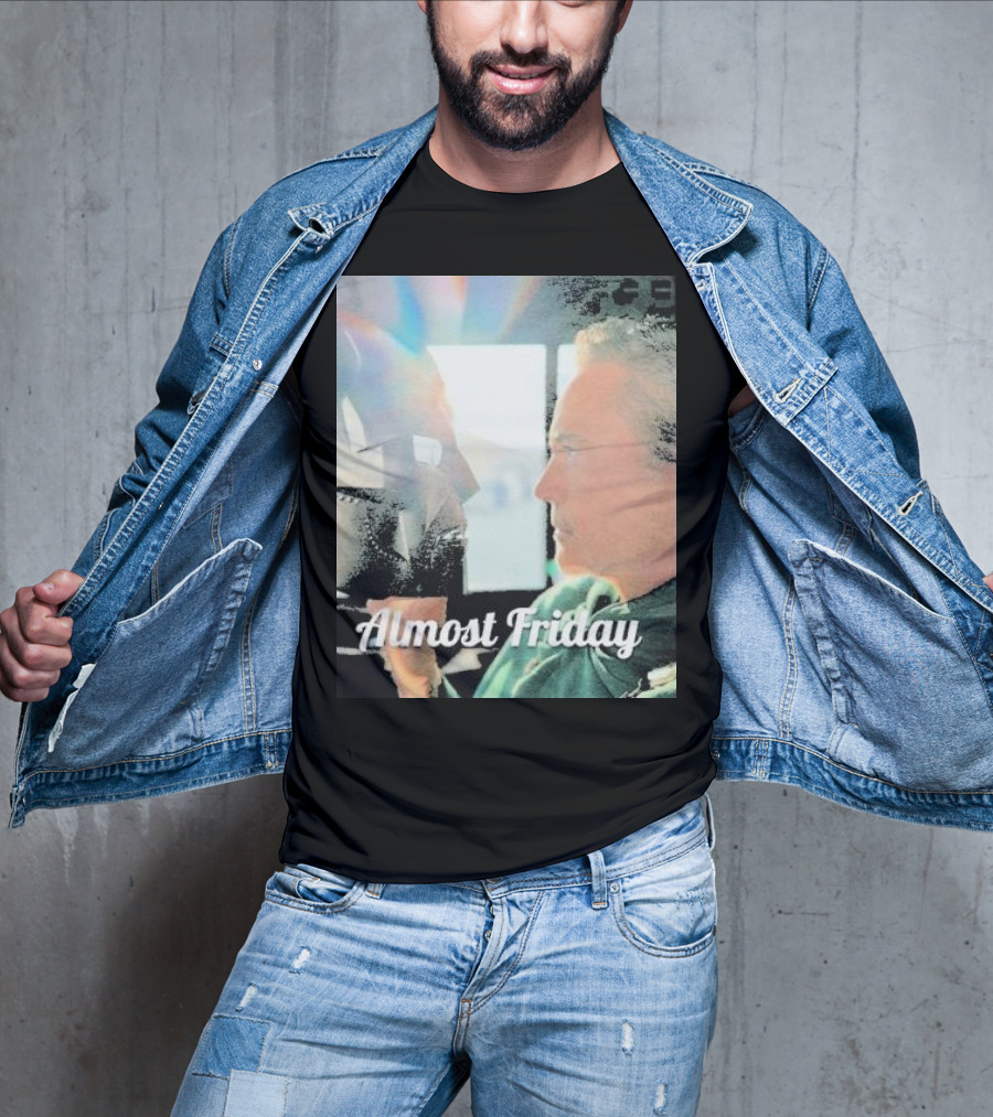 Almost Friday Downey Marvel Mask Face Off T-Shirt