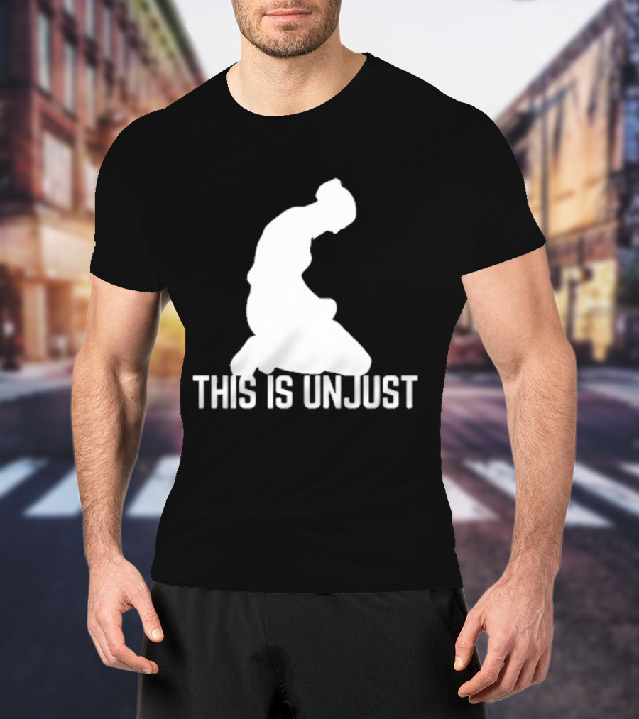 This Is Unjust Angela Carini Kneeling T-Shirt