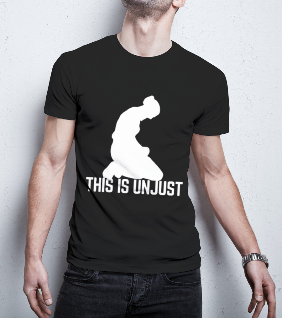 This Is Unjust Angela Carini Kneeling T-Shirt