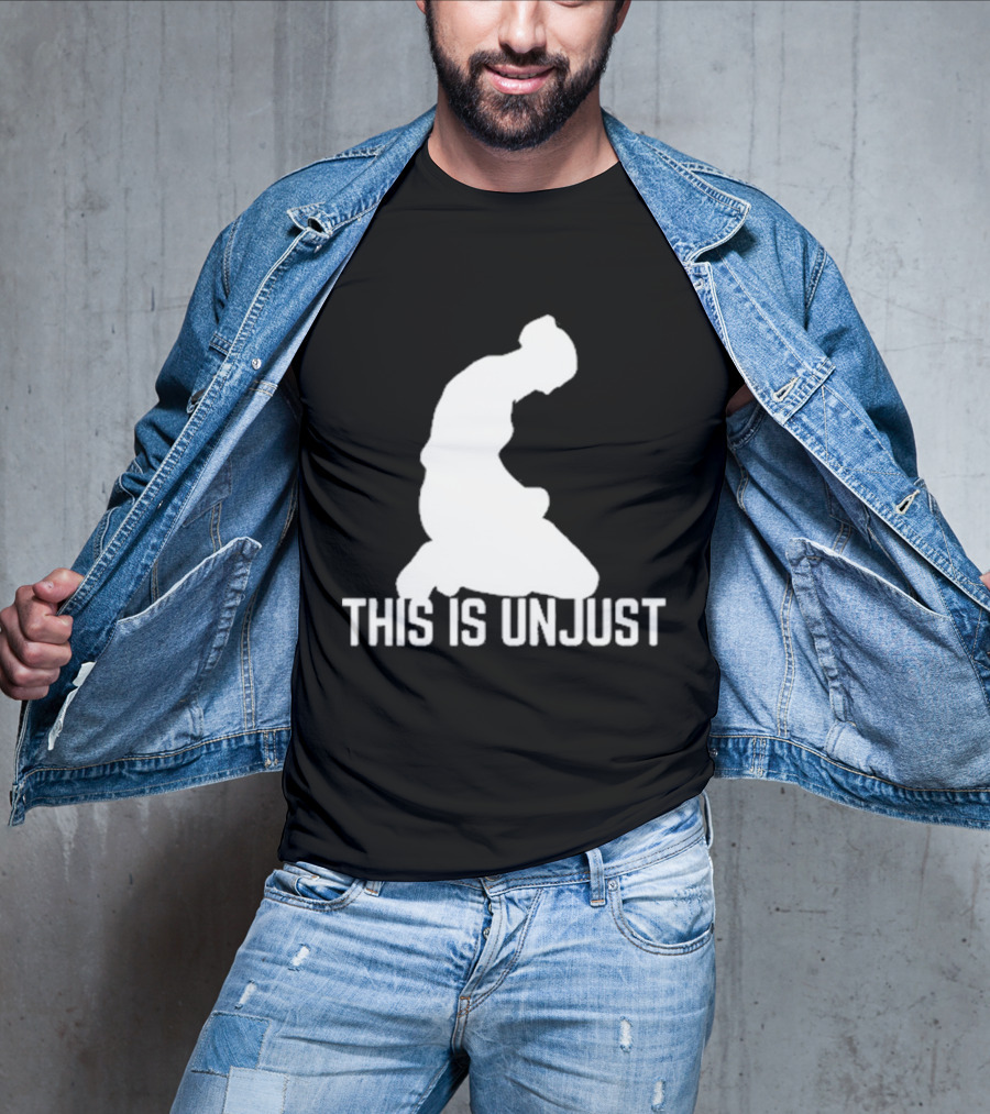 This Is Unjust Angela Carini Kneeling T-Shirt