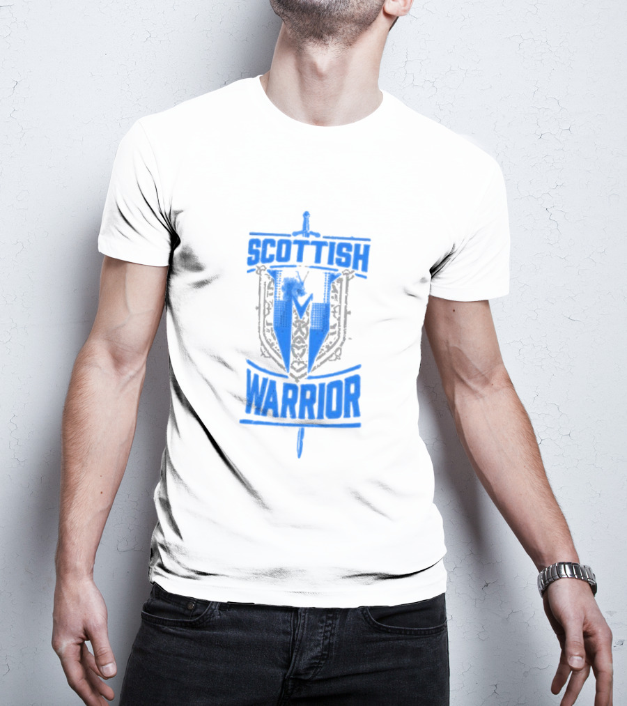 Drew Mcintyre Scottish Warrior Sword And Castle T-Shirt