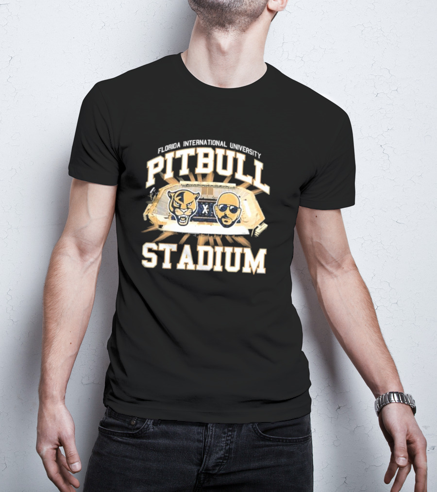Florida International University Pitbull Stadium Concert T-Shirt