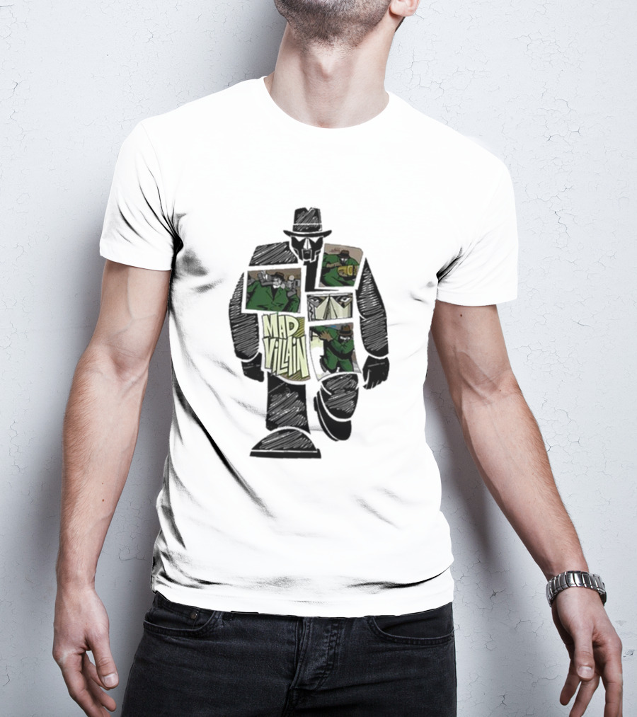 MF DOOM Madvillain Comic Style Striking T-Shirt