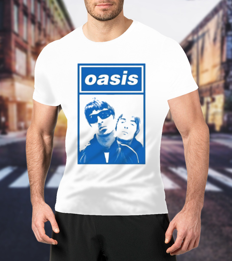 Oasis Noel Liam Photo T-Shirt