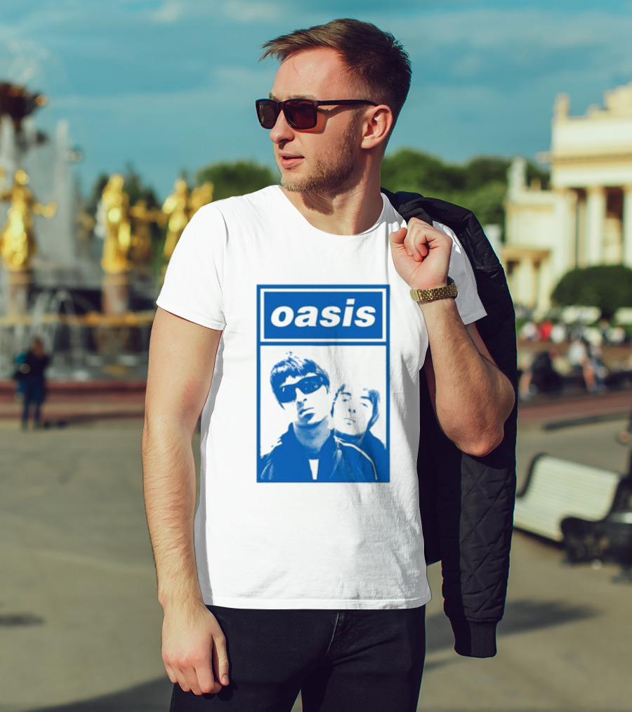 Oasis Noel Liam Photo T-Shirt