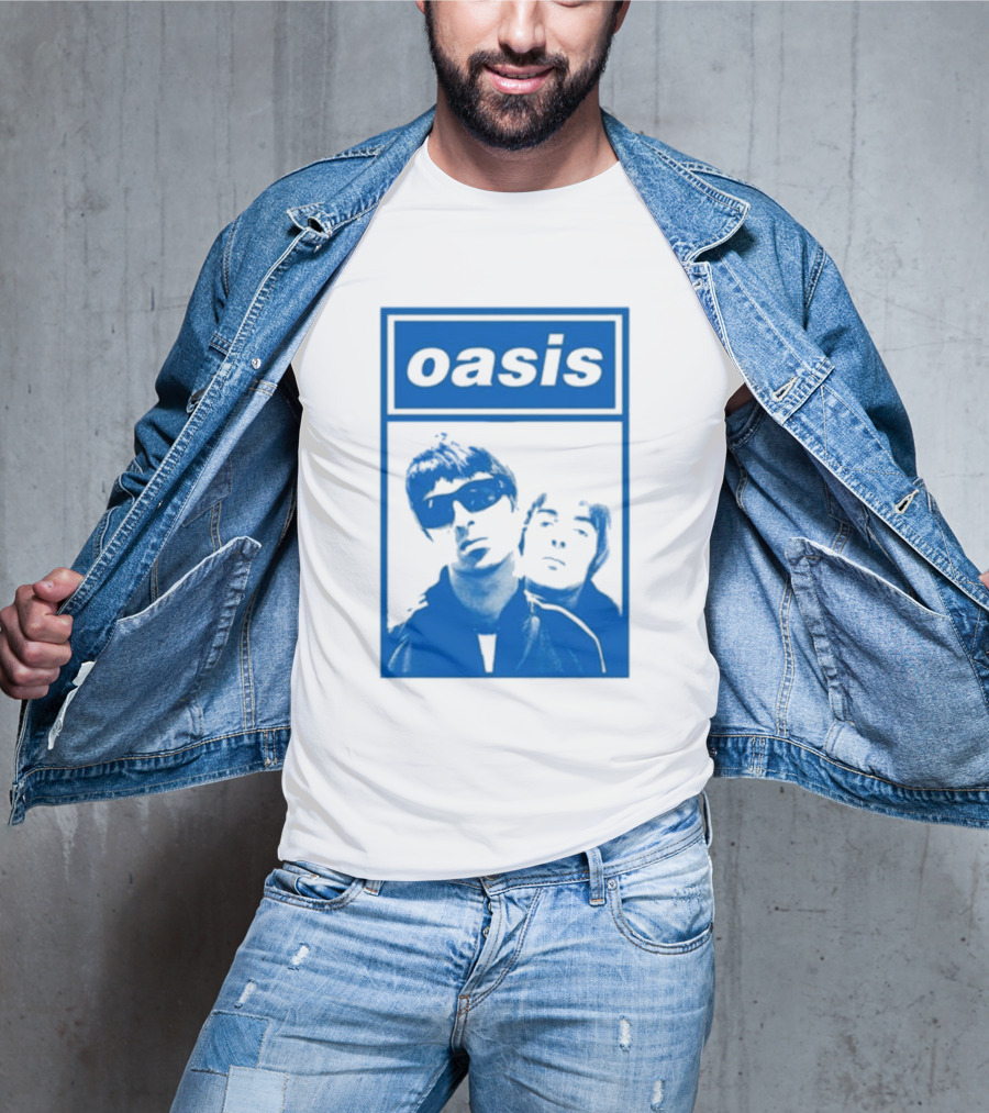 Oasis Noel Liam Photo T-Shirt