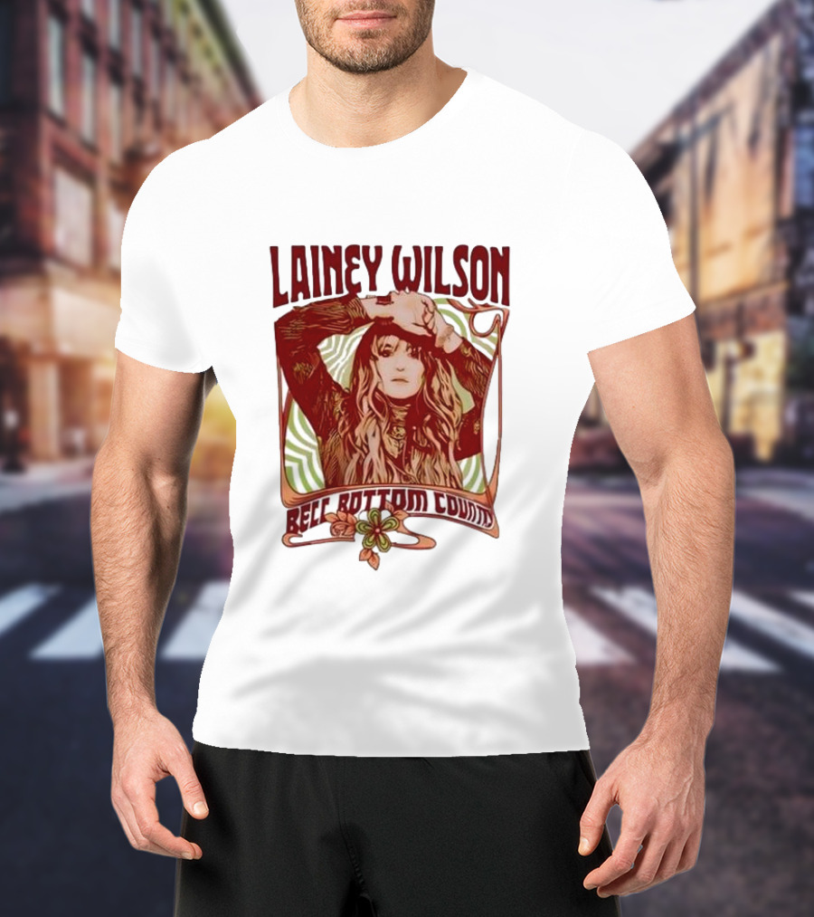 Lainey Wilson Bell Bottom Country Retro T-Shirt