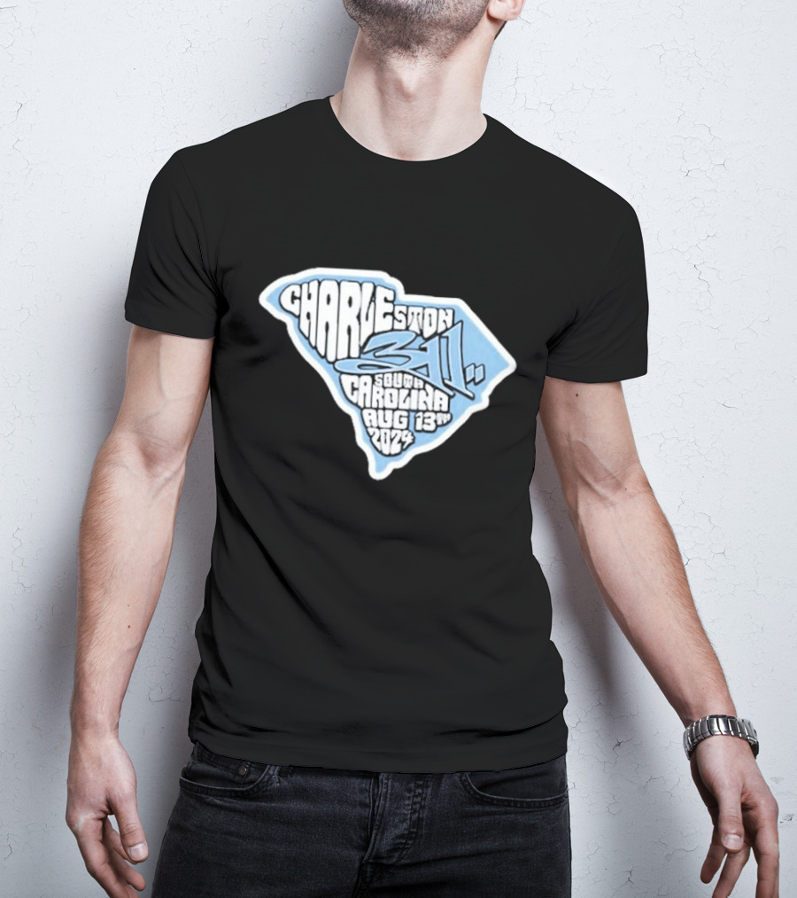 311 South Carolina Charleston August 13 T-Shirt