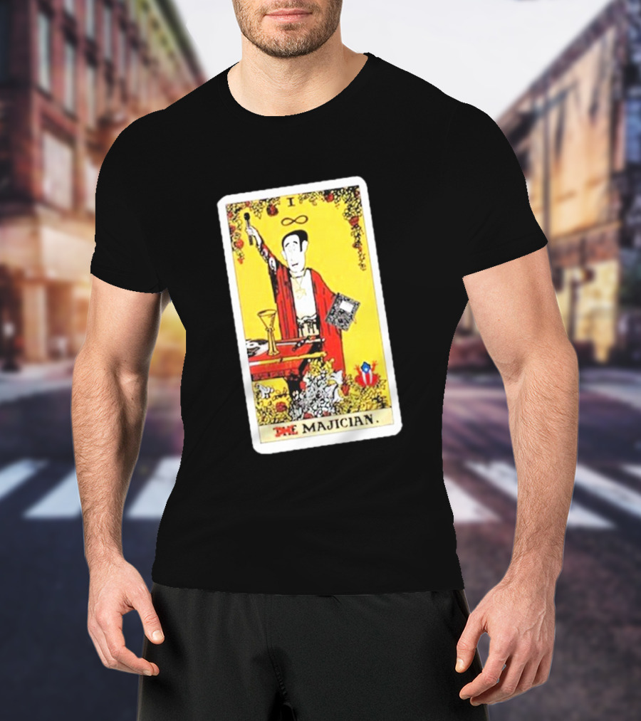 Kurious The Magician Tarot Card I Infinity T-Shirt