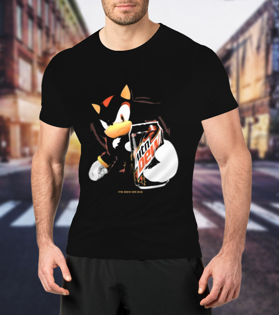 Mamono World Code Ultimate Its Mtn Dew Or Die Featuring Shadow T-Shirt
