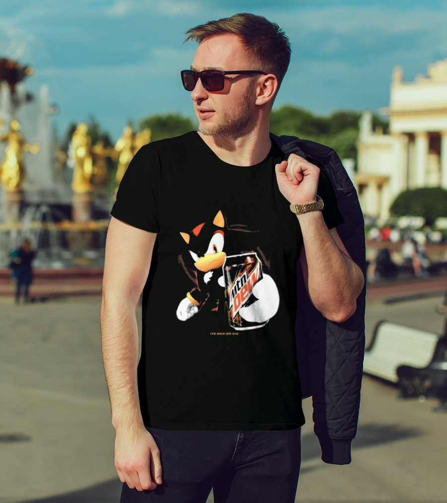 Mamono World Code Ultimate Its Mtn Dew Or Die Featuring Shadow T-Shirt