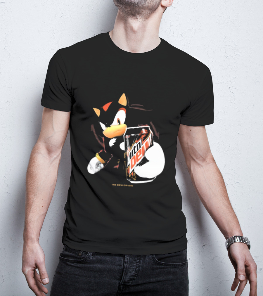 Mamono World Code Ultimate Its Mtn Dew Or Die Featuring Shadow T-Shirt