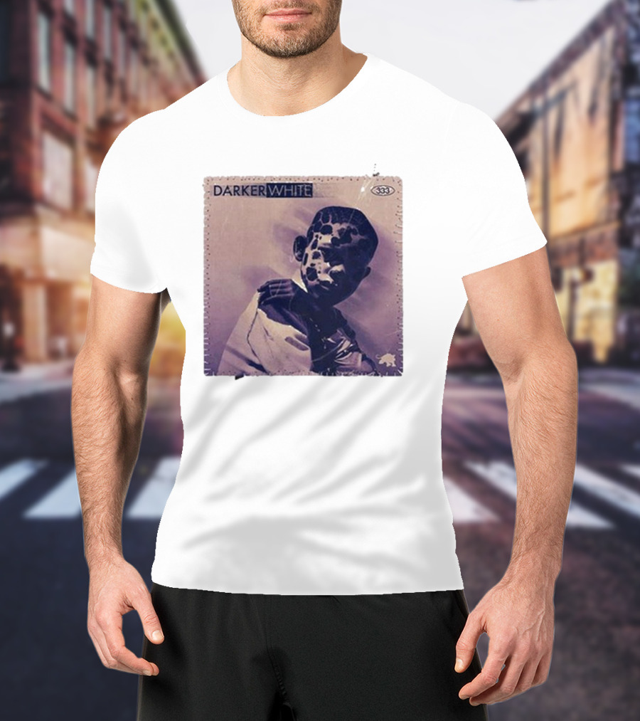 Fever 333 Darker White Album Cover 333 Logo T-Shirt