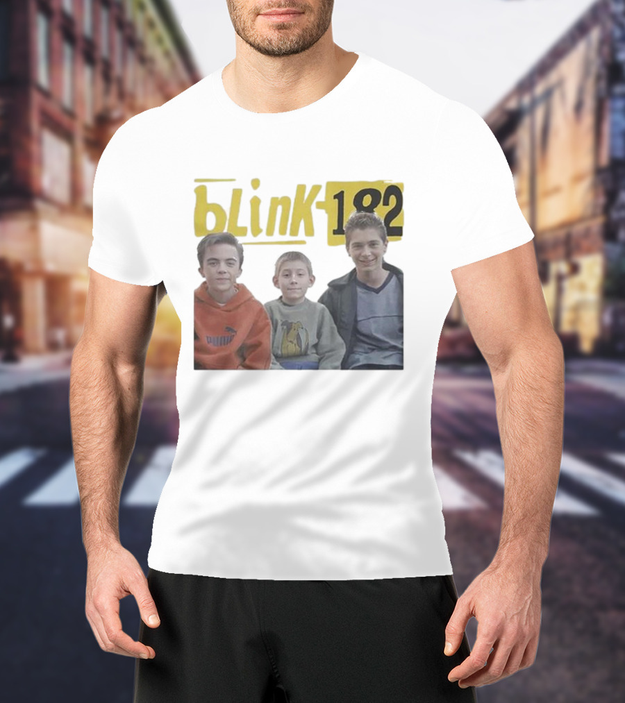 Malcolm Blink 182 Kids Hoodie Trio T-Shirt