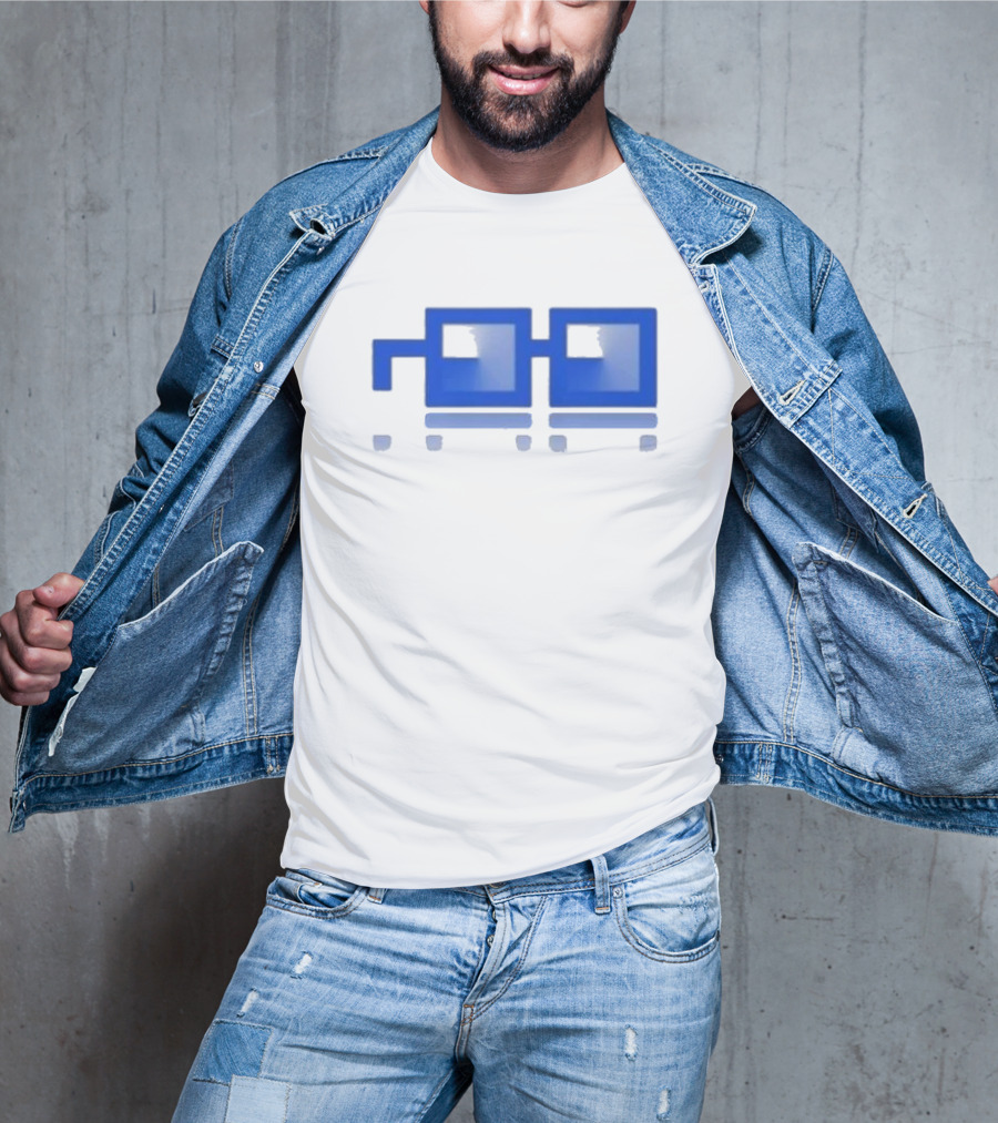 Based And Nounish Onchain Summer Pixelated Glasses T-Shirt