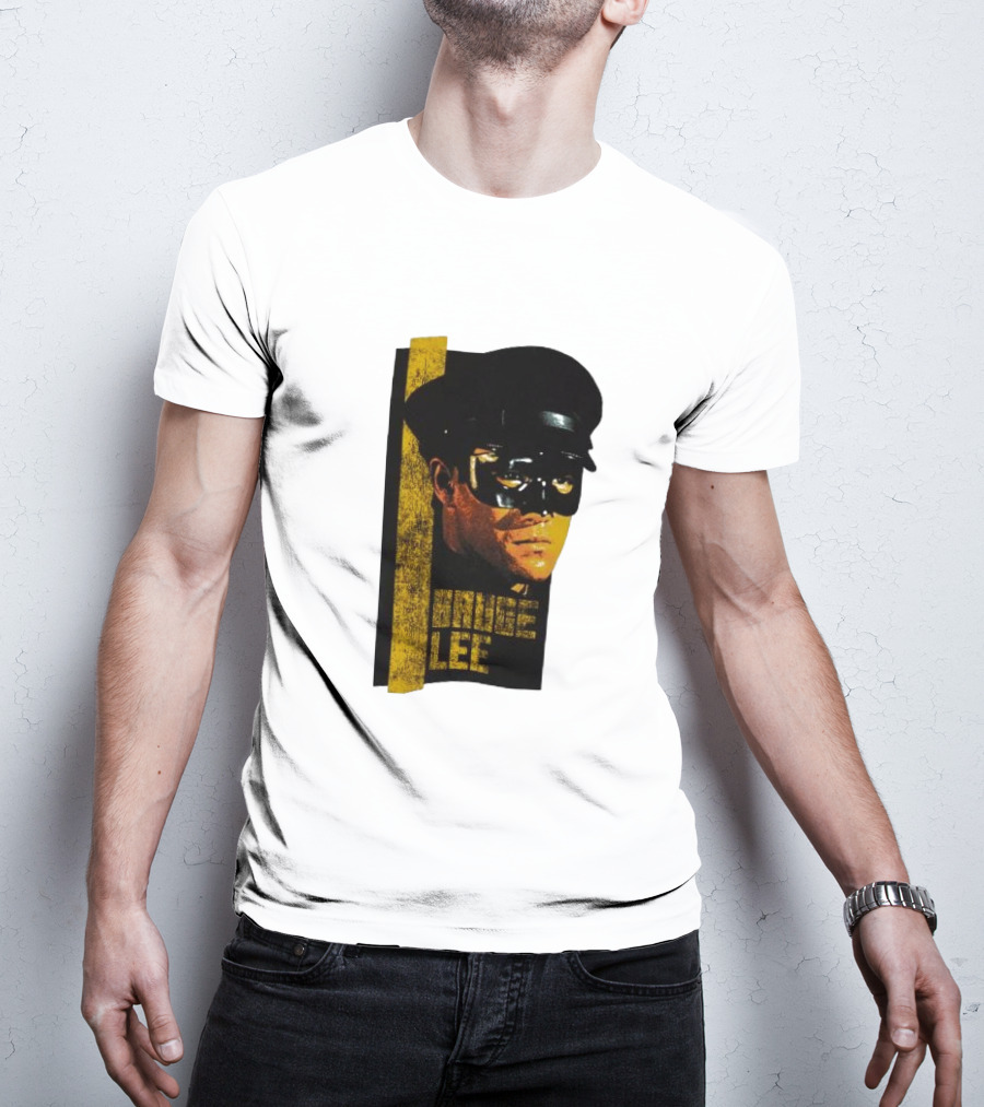 Bruce Lee Green Hornet Masked T-Shirt