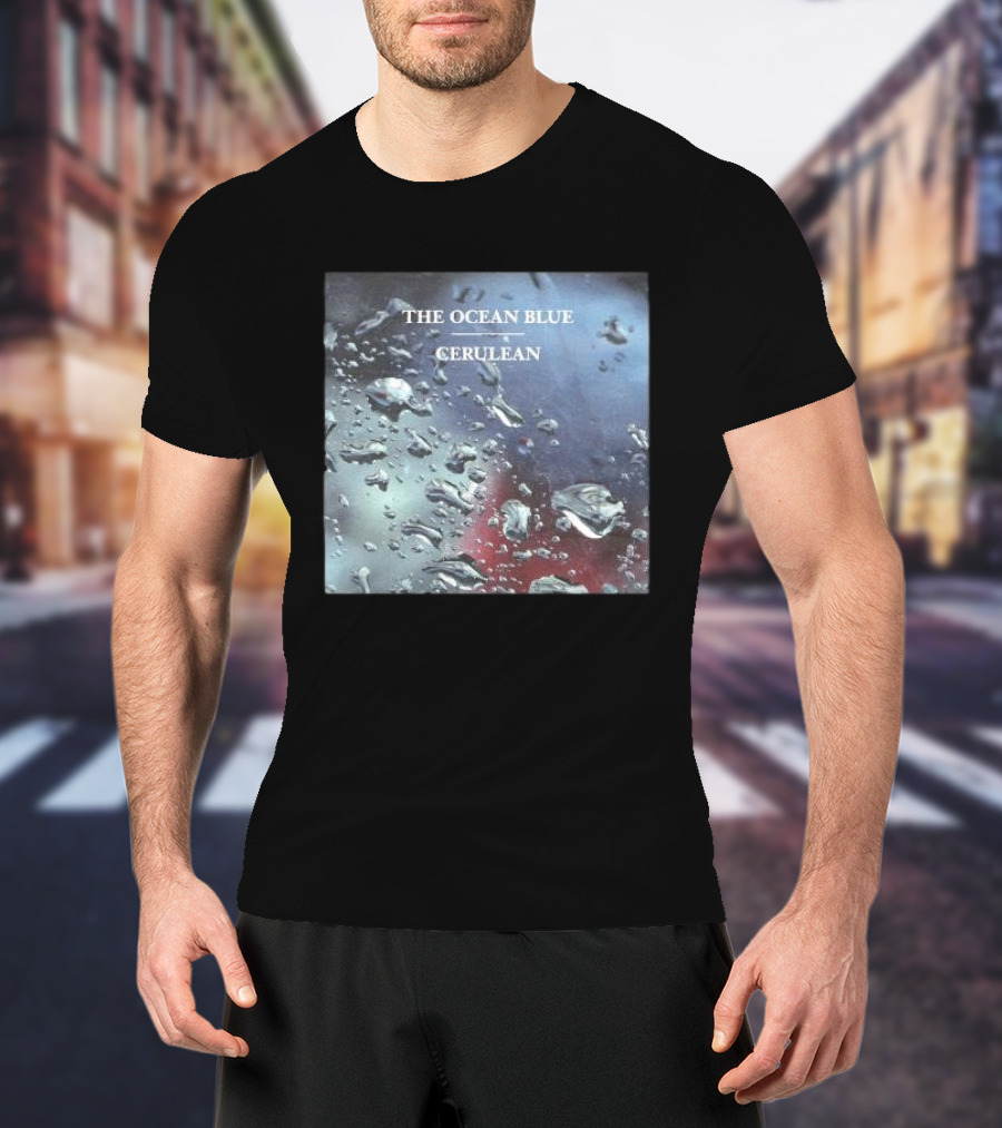 THE OCEAN BLUE CERULEAN Rainwater Reflection T-Shirt