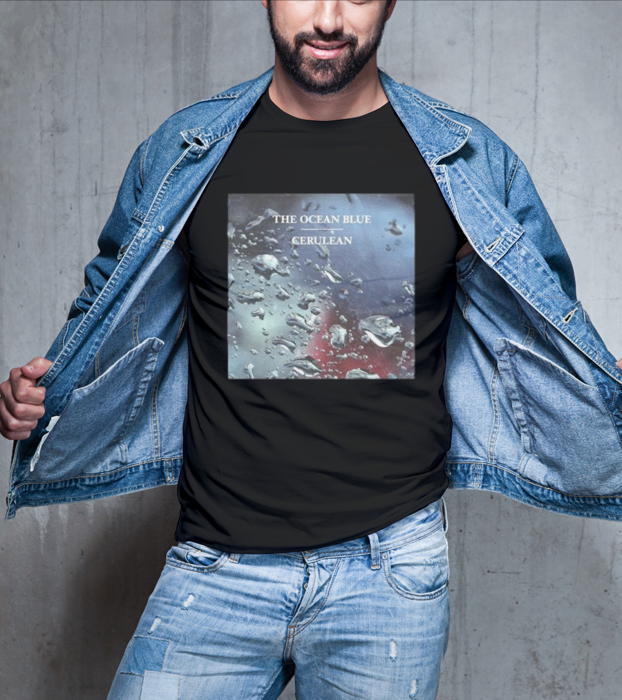 THE OCEAN BLUE CERULEAN Rainwater Reflection T-Shirt
