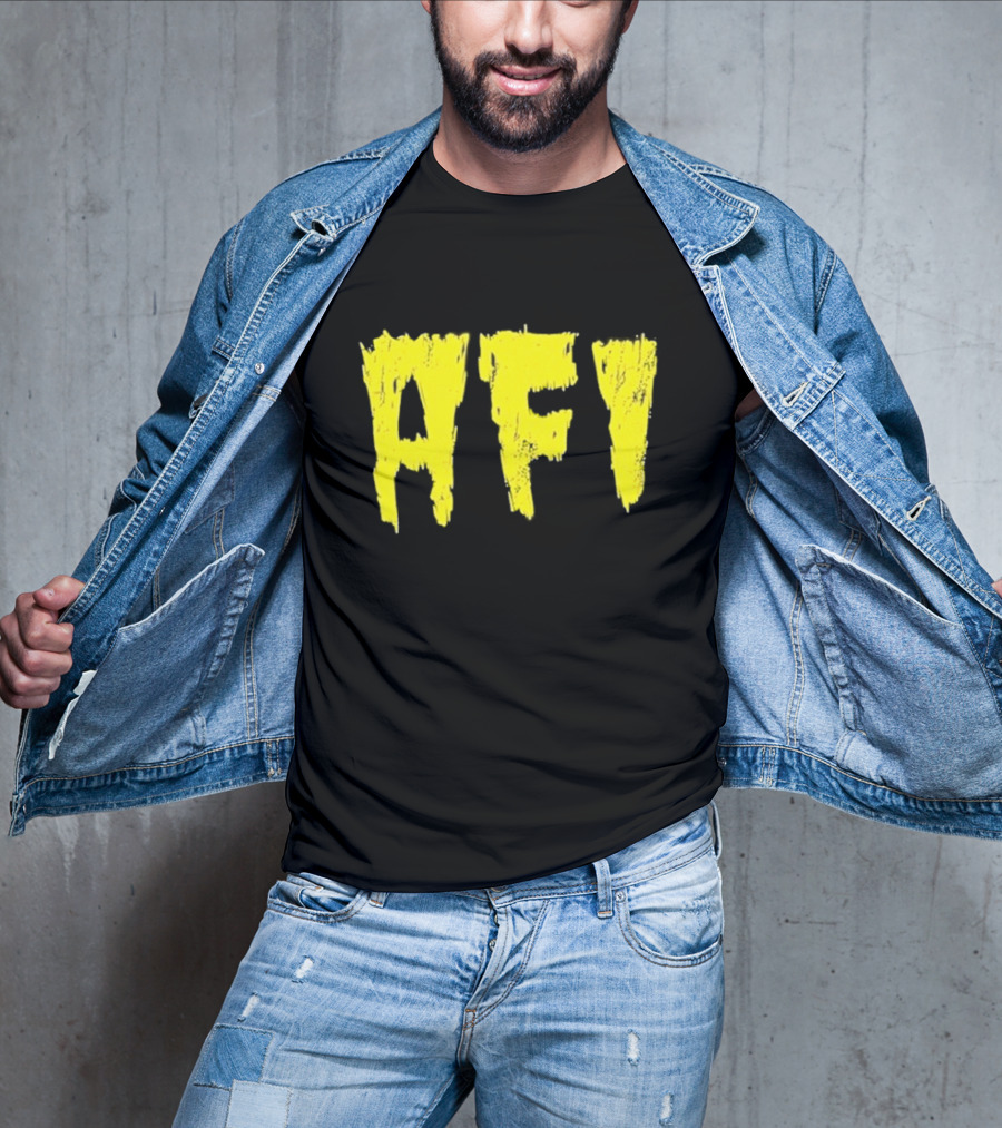 AFI Afireinside All Hallows Cat T-Shirt