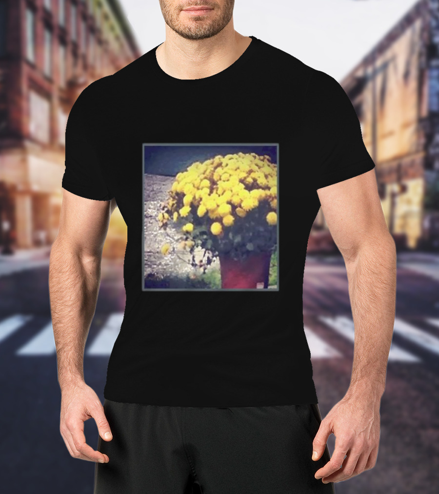Frnkiero And The Cellabration Yellow Flowers Photography T-Shirt