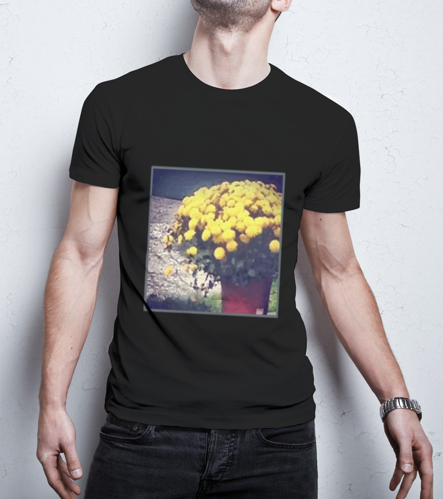 Frnkiero And The Cellabration Yellow Flowers Photography T-Shirt