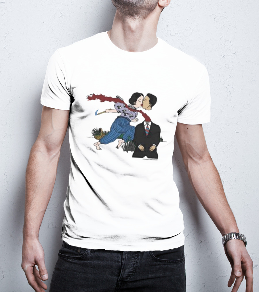 Geordie Greep The New Sound Kiss And Scarf Metaphor T-Shirt