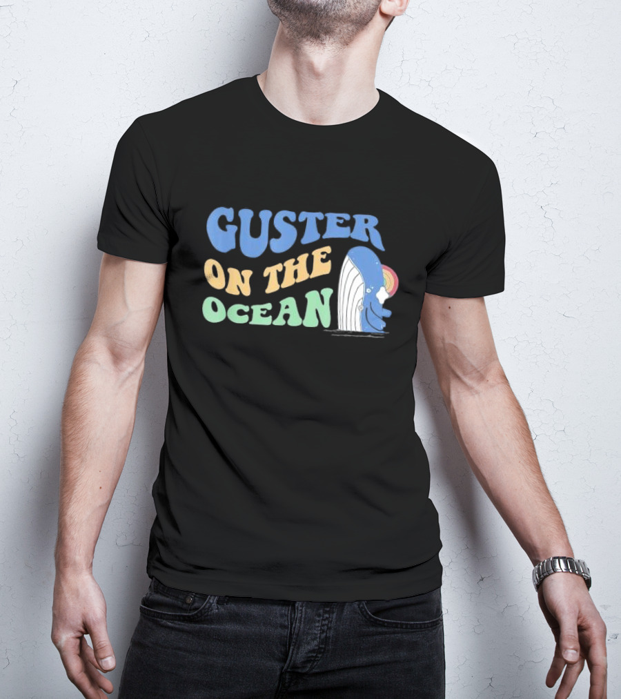Guster On The Ocean Dolphin Groovy T-Shirt