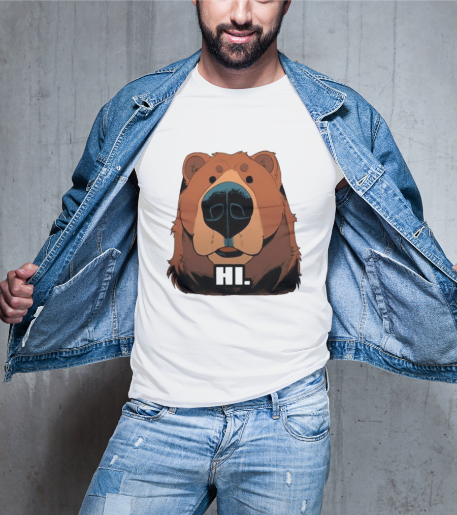 HI BYE BEAR HI T-Shirt