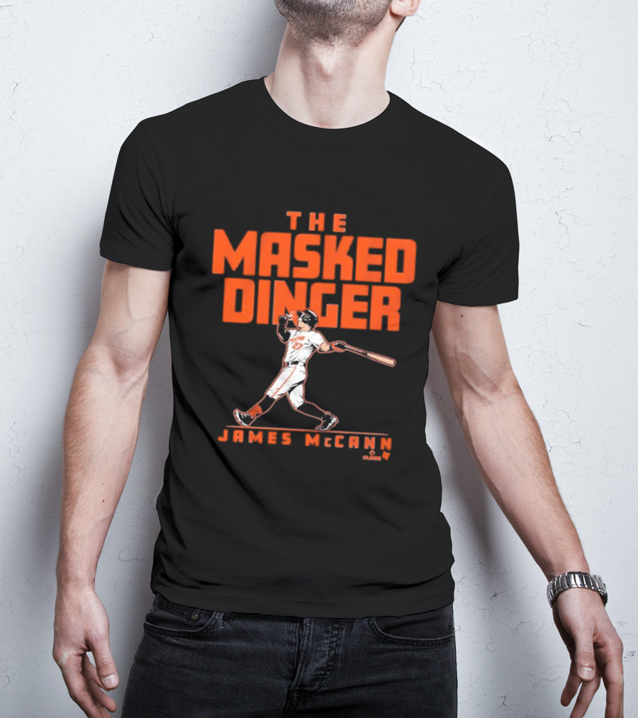 James McCann The Masked Dinger Baseball Player T-Shirt