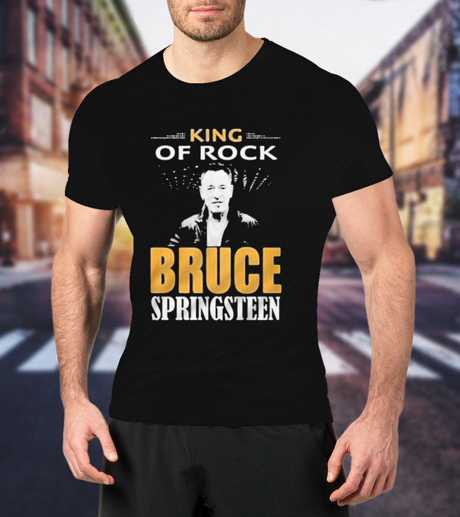 Bruce Springsteen King Of Rock T-Shirt