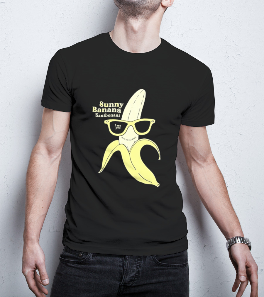 Sunny Banana Sanibonani I See You South Africa T-Shirt