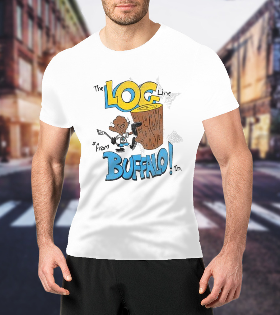 The Log Line From Buffalo Joe Lodico Buffalo Bills T-Shirt