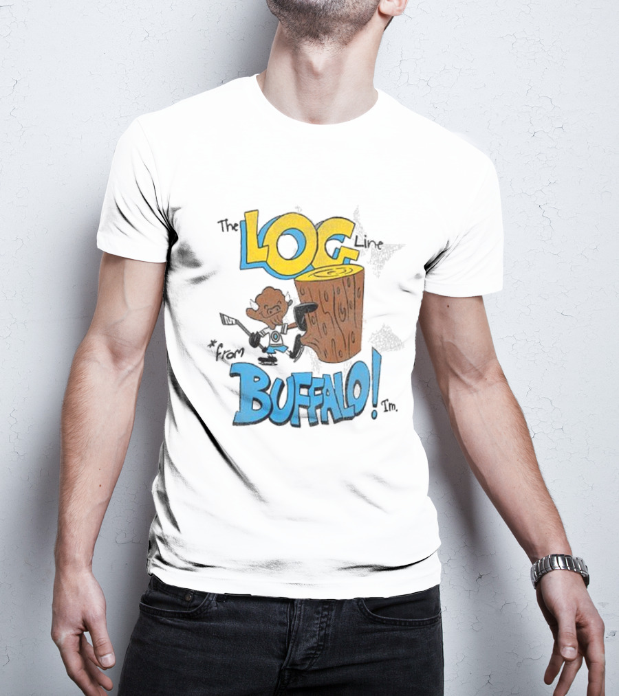 The Log Line From Buffalo Joe Lodico Buffalo Bills T-Shirt