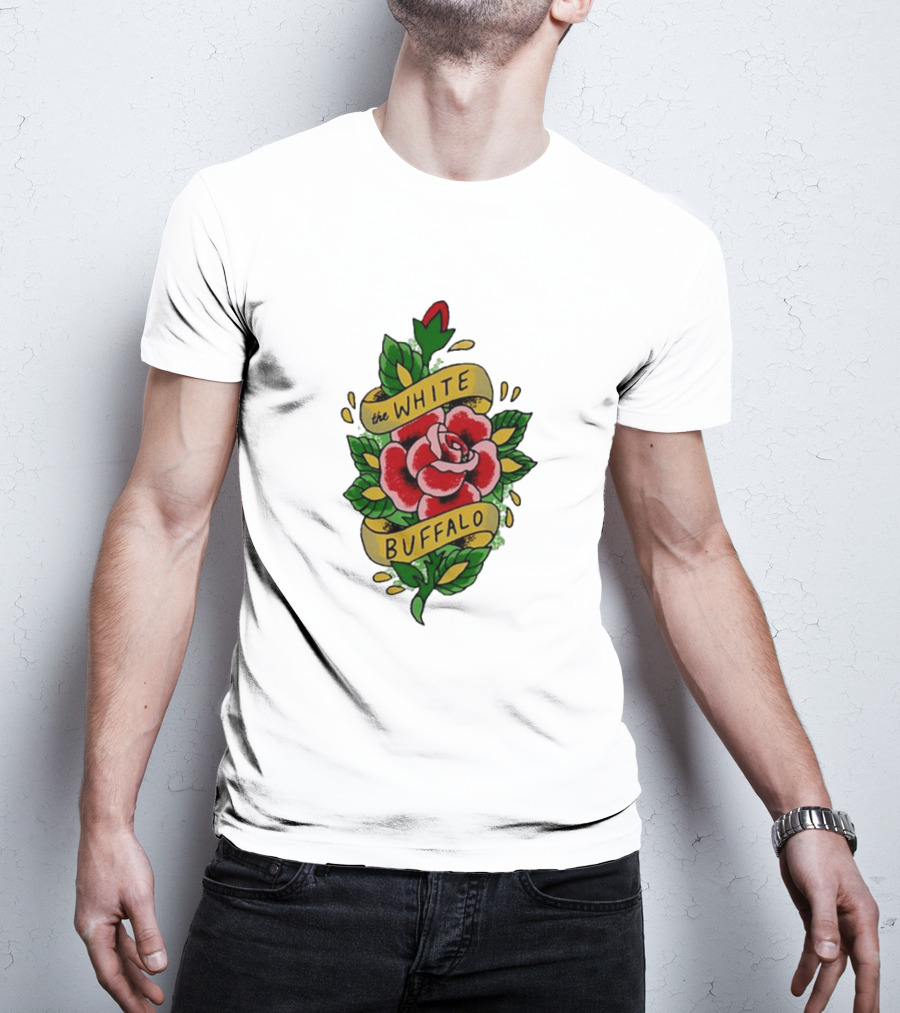 The White Buffalo Rose Tattoo T-Shirt
