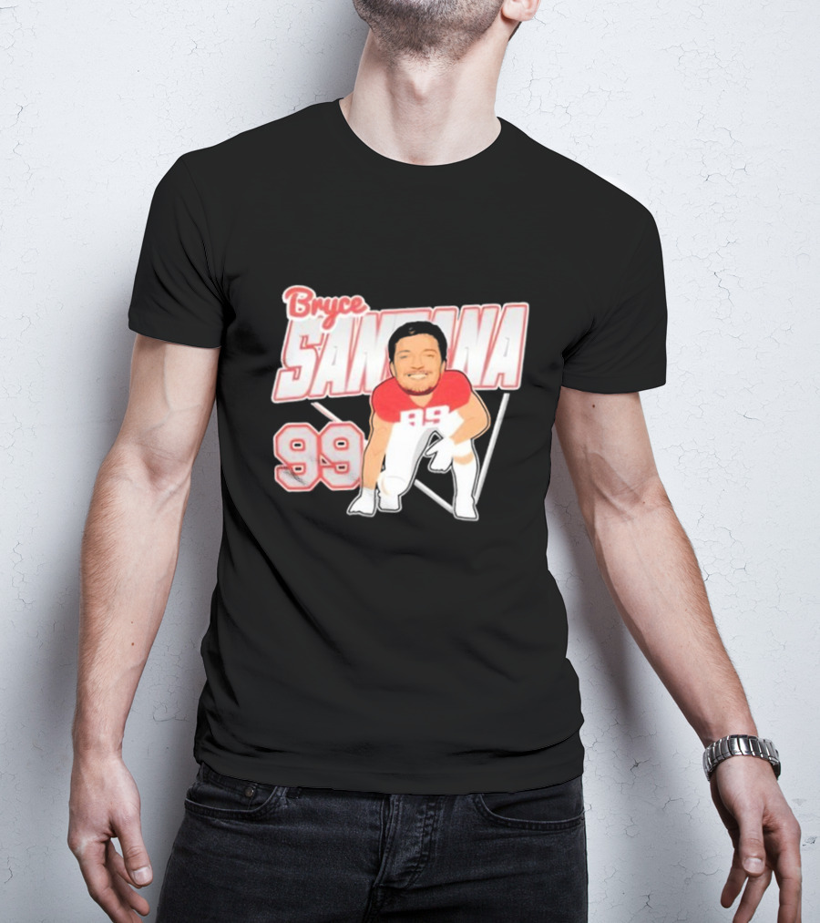 Bryce Santana 99 Football T-Shirt