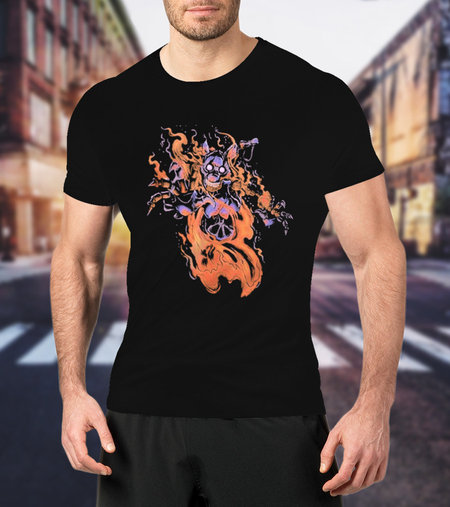 Five Nights Freddy’s Burntrap Fiery Character T-Shirt