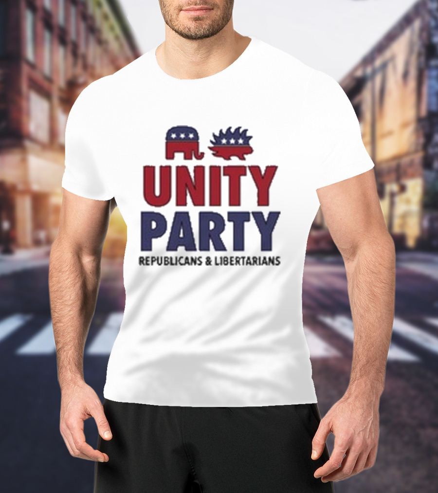 Unity Party Republicans And Libertarians T-Shirt